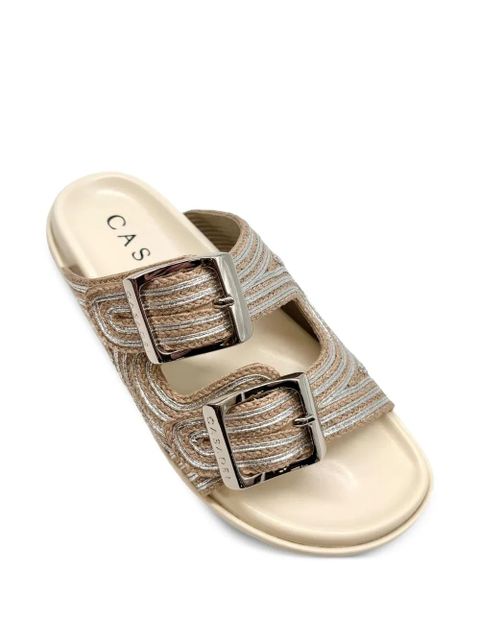 Casadei Birky Tahiti buckle-strap sandals - Neutrals - zdjęcie produktu nr 2
