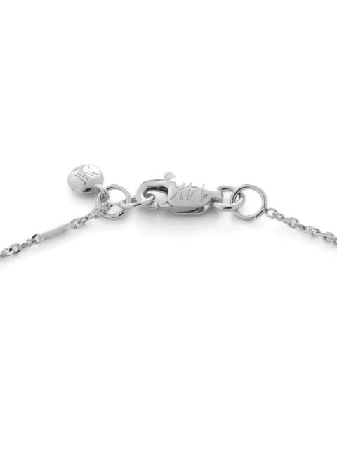 Monica Vinader 14K white gold Shimmer bracelet - Silver