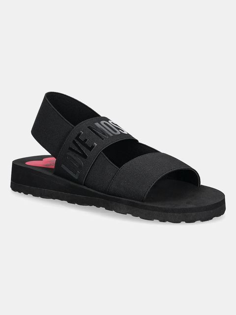 Love Moschino sandały damskie kolor czarny JA16033G0MJN7000 - zdjęcie produktu nr 1