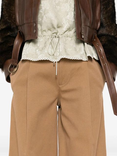 Chloé buttoned trousers - Brown