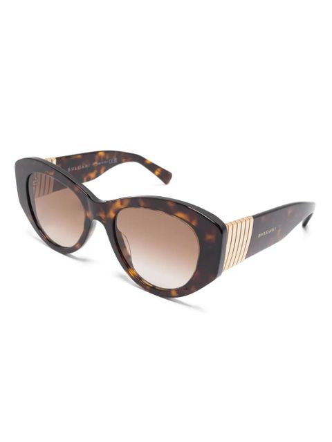 Bvlgari Tubogas sunglasses - Brown - zdjęcie produktu nr 2