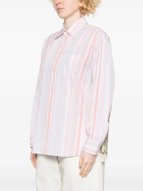ETRO mix-print shirt - Pink