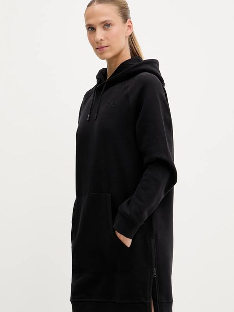 The North Face sukienka bawełniana kolor czarny mini prosta NF0A8E48JK31