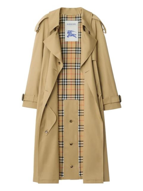 Burberry Fitzrovia double-breasted belted trench coat - Neutrals - zdjęcie produktu nr 2
