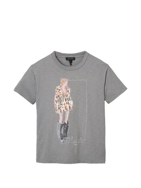 Marc Jacobs round-neck short-sleeve T-shirt - Grey - zdjęcie produktu nr 1