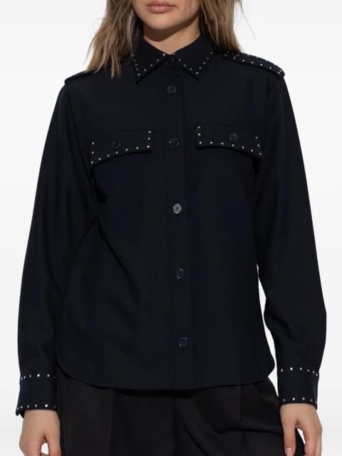 Zadig&Voltaire stud-embellished shirt - Black - zdjęcie produktu nr 2