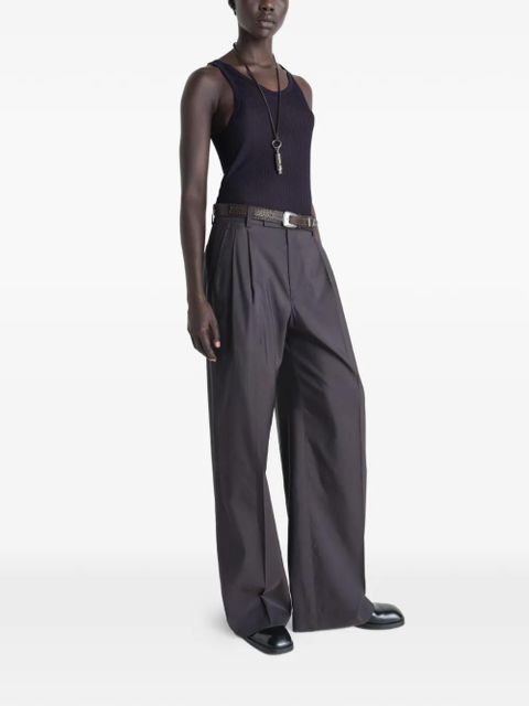 LEMAIRE ribbed tank top - Blue - zdjęcie produktu nr 2