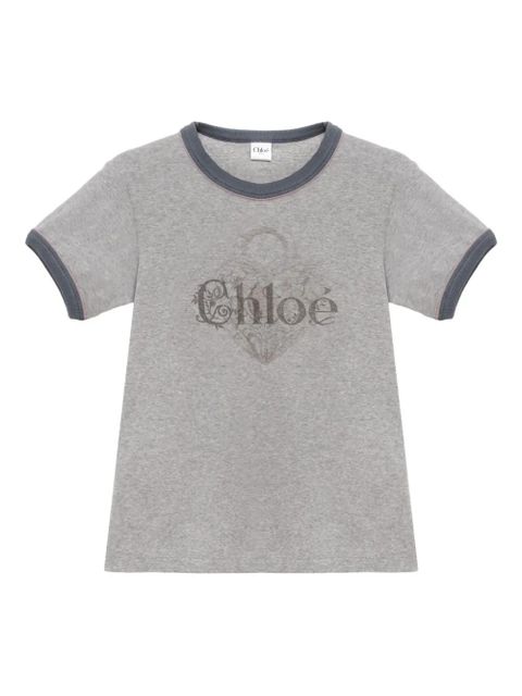 Chloé logo T-shirt - Grey - zdjęcie produktu nr 1