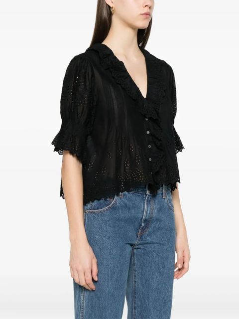 DÔEN Henri blouse - Black