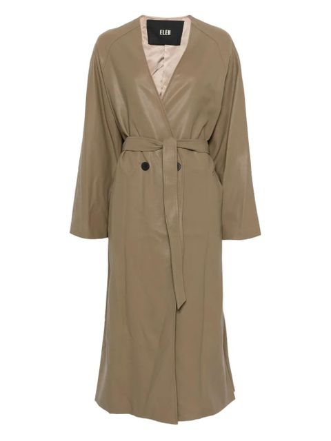 Eleh belted coat - Brown - zdjęcie produktu nr 1