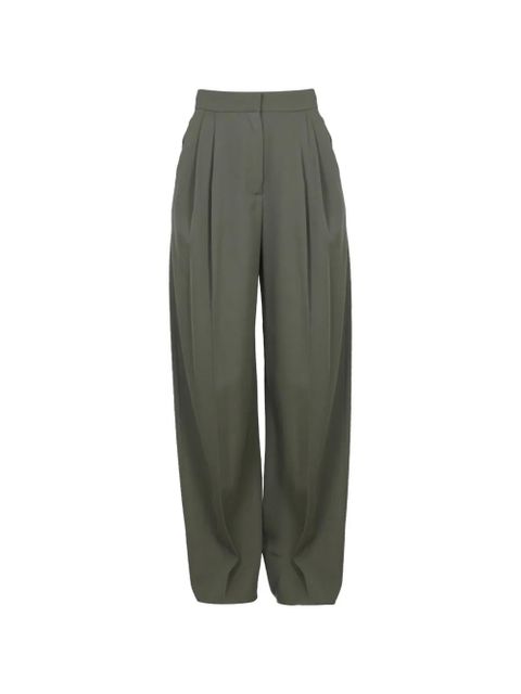 Alexander McQueen wide-leg trousers - Green - zdjęcie produktu nr 1