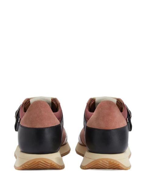 Giuseppe Zanotti buckle-fastening low-top sneakers - Pink - zdjęcie produktu nr 2