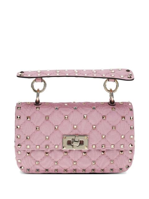 Valentino Garavani leather rockstud-embellished shoulder bag - Pink - zdjęcie produktu nr 1