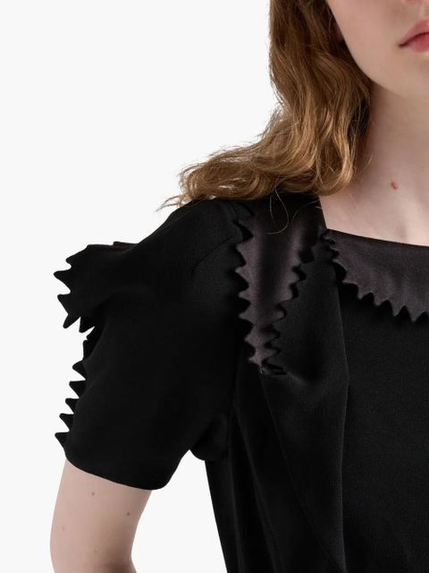 Prada cady crepe top - Black