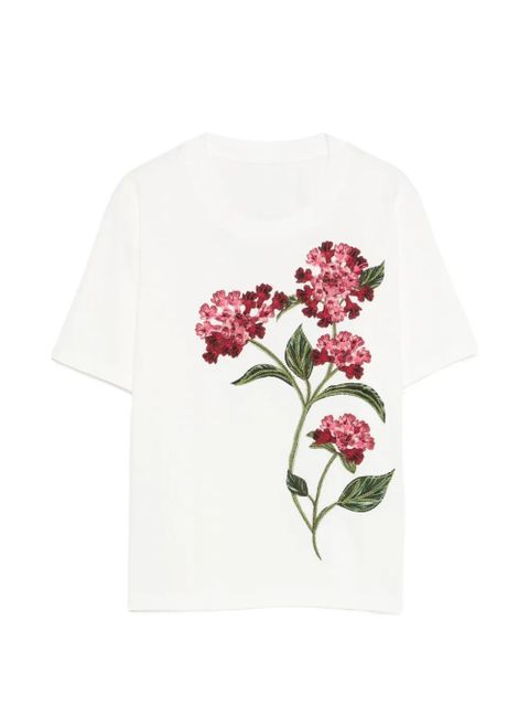 Agua By Agua Bendita Sama Quebrada floral short-sleeved T-shirt - White - zdjęcie produktu nr 1