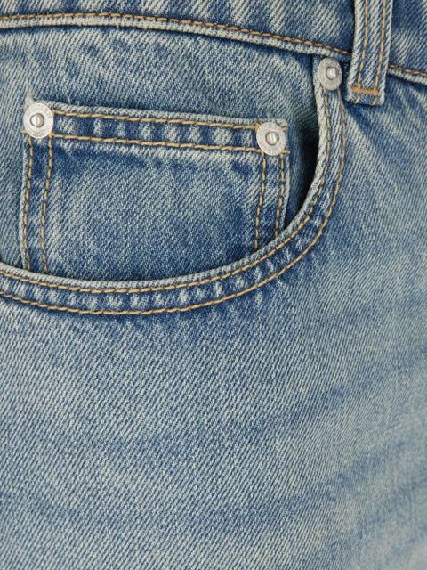 Alexander McQueen wash cuff jeans - Blue - zdjęcie produktu nr 2