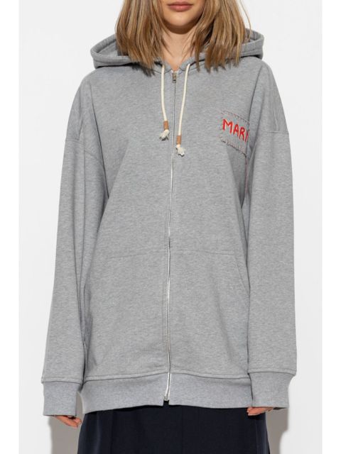 Marni Loopback hoodie - Grey