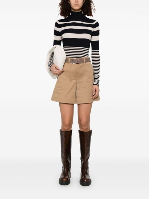 Moncler striped wool sweater - Neutrals - zdjęcie produktu nr 2