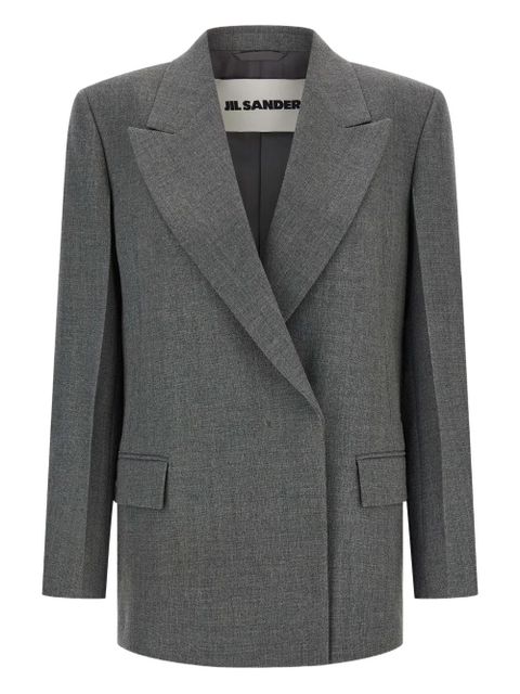 Jil Sander flap-pocket blazer - Grey - zdjęcie produktu nr 1