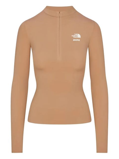 Skims x The North Face Refina long-sleeve T-shirt - Neutrals - zdjęcie produktu nr 1