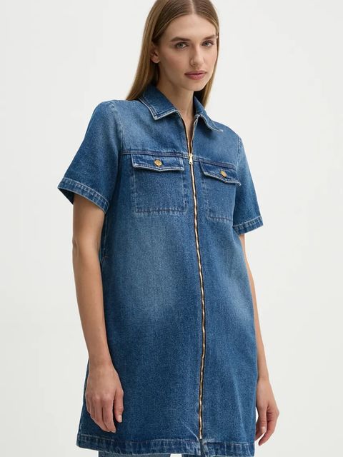 A.P.C. sukienka jeansowa robe amanda - zdjęcie produktu nr 1