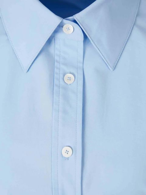 Alexander Wang long-sleeve mini dress - Blue