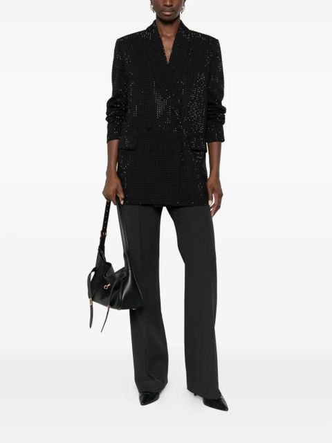 PINKO double-breasted embellished blazer - Black - zdjęcie produktu nr 2
