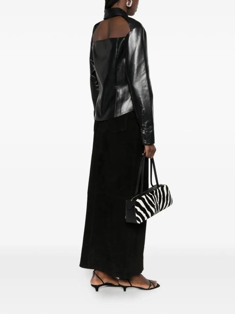 Nanushka cut-out shirt - Black - zdjęcie produktu nr 2