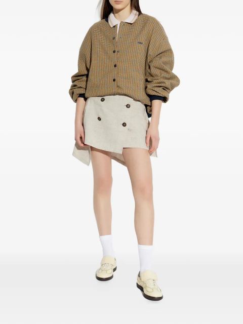 Vivienne Westwood six-button asymmetric mini skirt - Neutrals - zdjęcie produktu nr 2