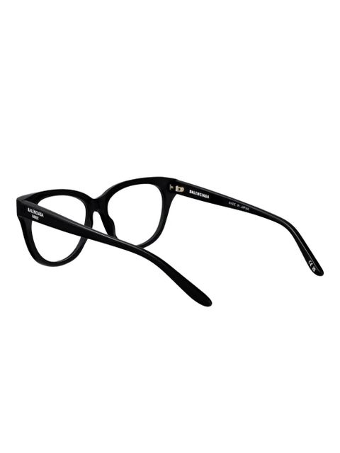Balenciaga Eyewear cat eye-frame glasses - Black