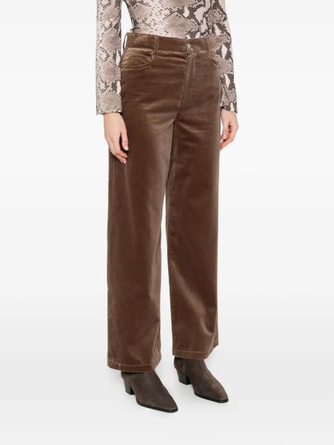 Max Mara Eiffel pocket trousers - Brown