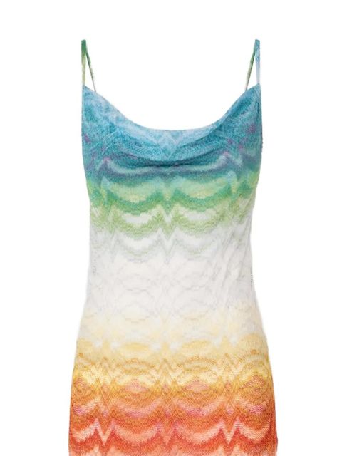 Missoni cowl-neck beach dress - White - zdjęcie produktu nr 2