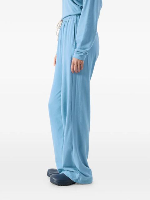 American Vintage Ypawood drawstring track pants - Blue