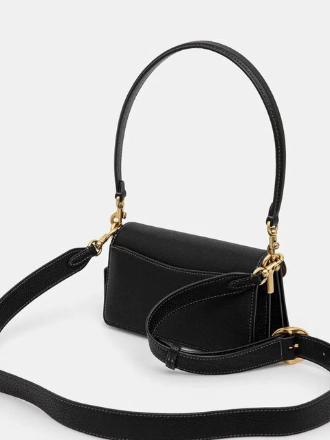 Coach torebka skórzana Tabby kolor czarny CY201