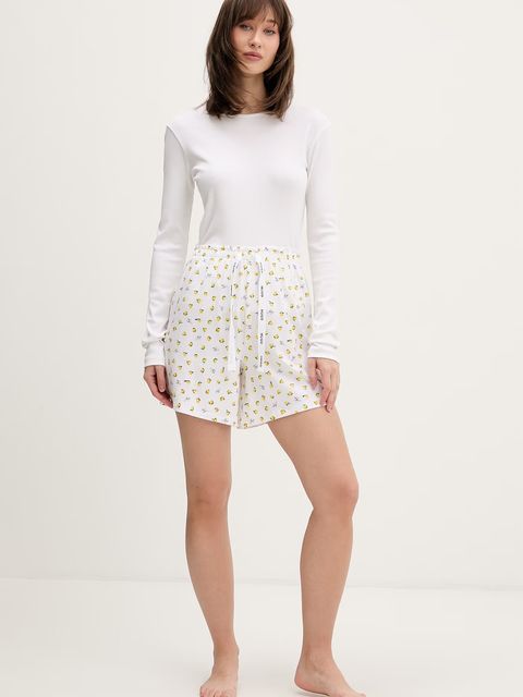 HUGO szorty piżamowe damskie z modalem CASUAL SHORTS - zdjęcie produktu nr 1