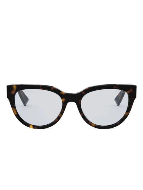 Bvlgari cat-eye glasses - Brown - zdjęcie produktu nr 1