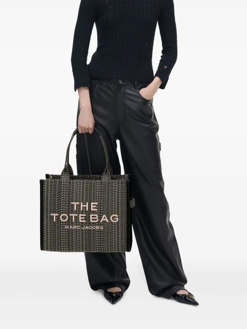 Marc Jacobs The Monogram Jacquard Large Tote bag - Black