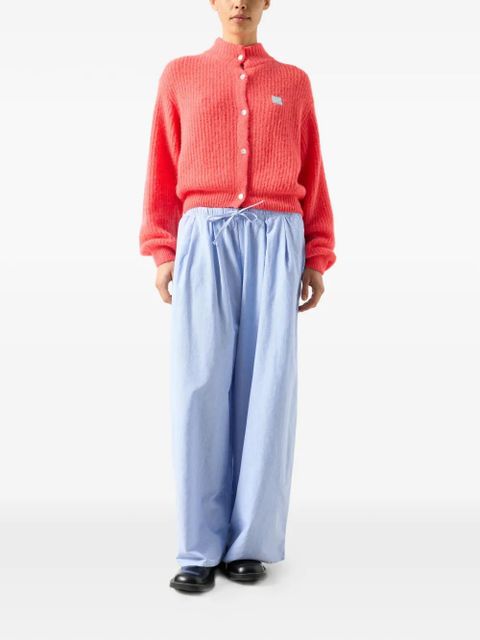 American Vintage buttoned east cardigan - Red - zdjęcie produktu nr 2