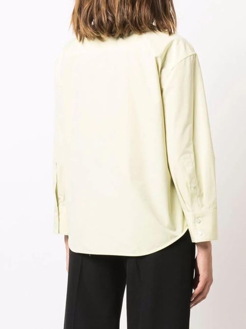 Jil Sander tailored cotton shirt - Green