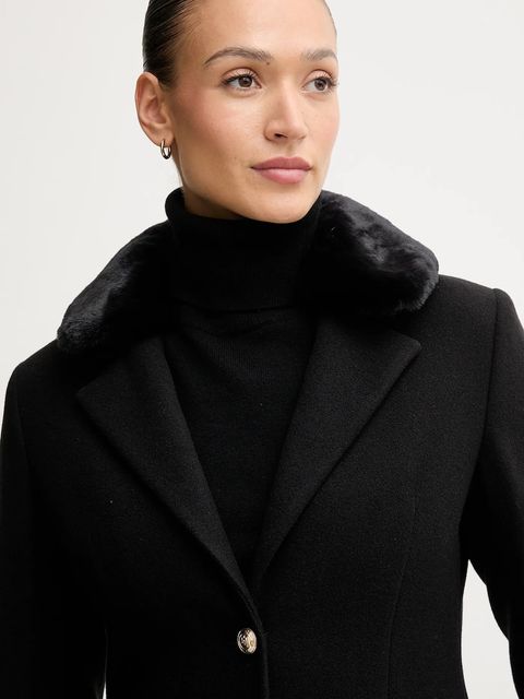 Gaudi płaszcz kolor czarny 521BD35019