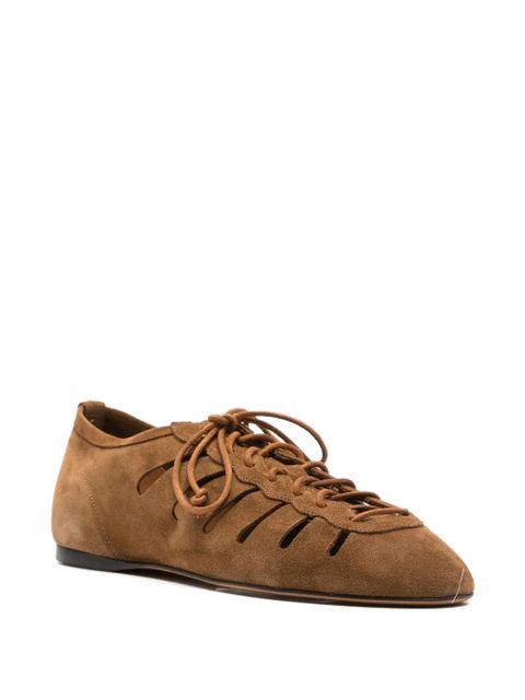 ISABEL MARANT Layza lace-up sneakers - Brown - zdjęcie produktu nr 2