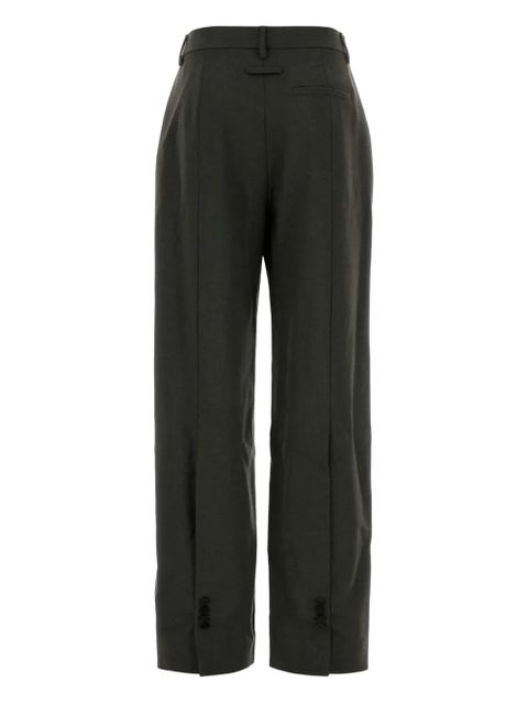Jean Paul Gaultier concealed-fastening trousers - Green - zdjęcie produktu nr 2
