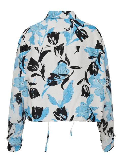 3.1 Phillip Lim floral-print shirt - Blue - zdjęcie produktu nr 2