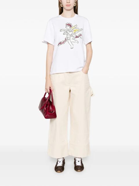Tory Burch mm cupido graphic T-shirt - White - zdjęcie produktu nr 2