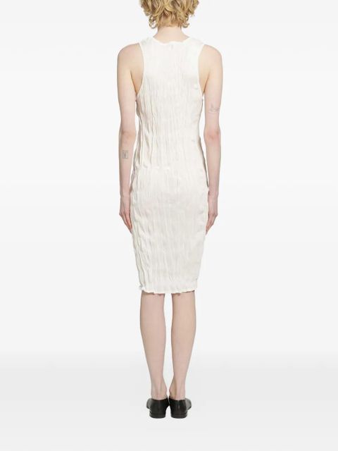 TOTEME crinkled tank dress - White - zdjęcie produktu nr 2