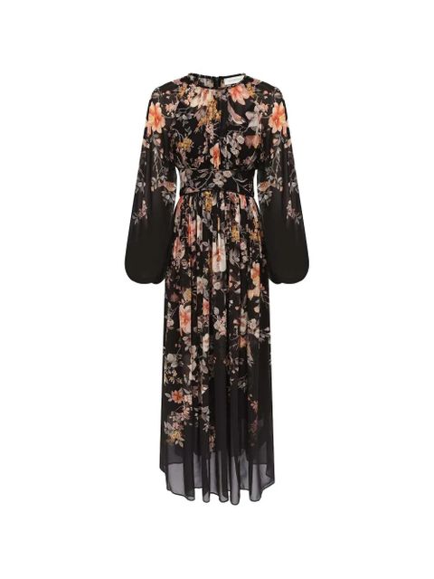 ZIMMERMANN Carousel Billow maxi dress - Black - zdjęcie produktu nr 1