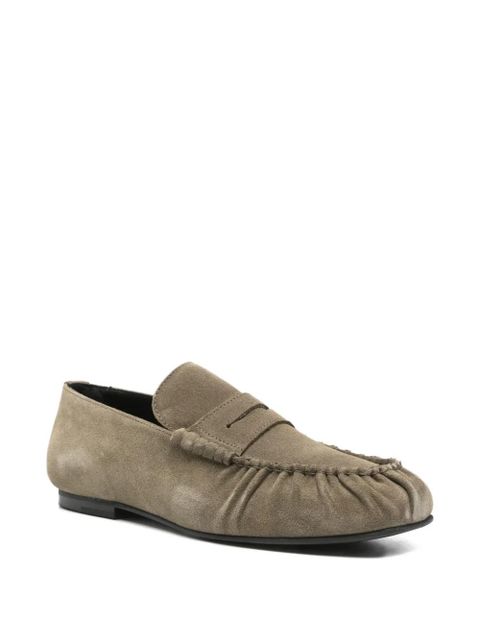 ALOHAS Aven suede loafers - Green - zdjęcie produktu nr 2