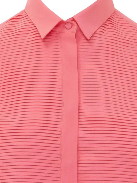 TOM FORD pleated-bib shirt - Pink