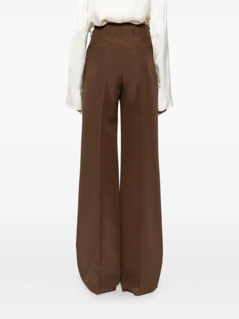 Gucci pressed-crease trousers - Brown