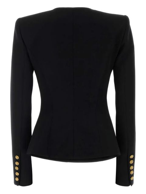 Balmain button wool blazer - Black - zdjęcie produktu nr 2